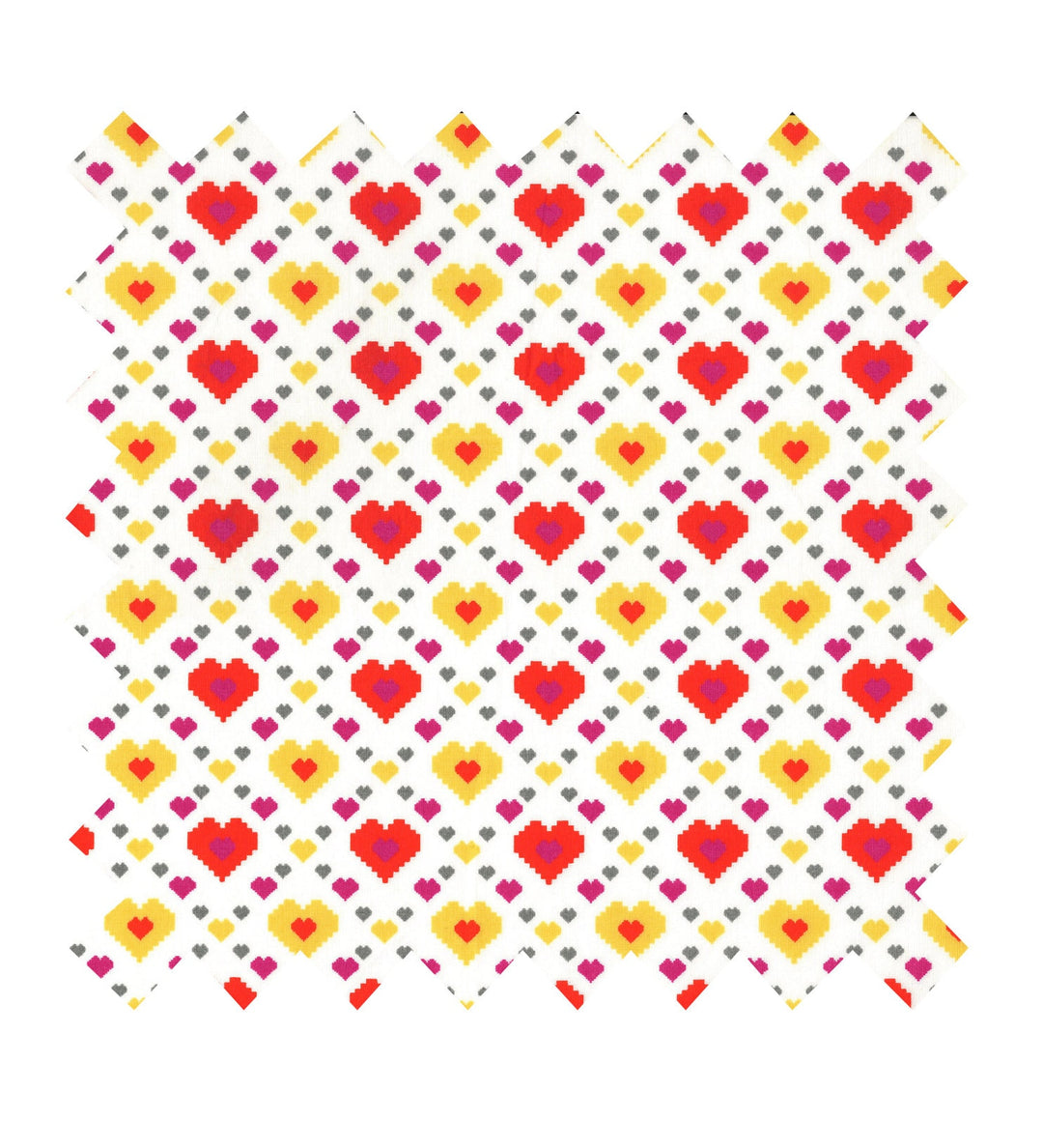 Fabric "Party Hearty" Heart Print - By the Yard