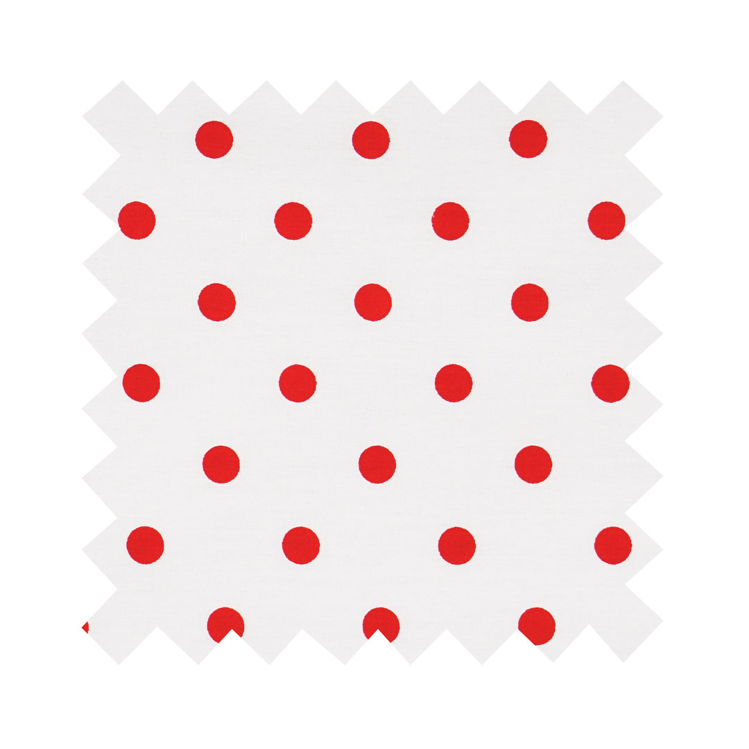 Fabric "Spot On" Red Polka Dot - By the Yard