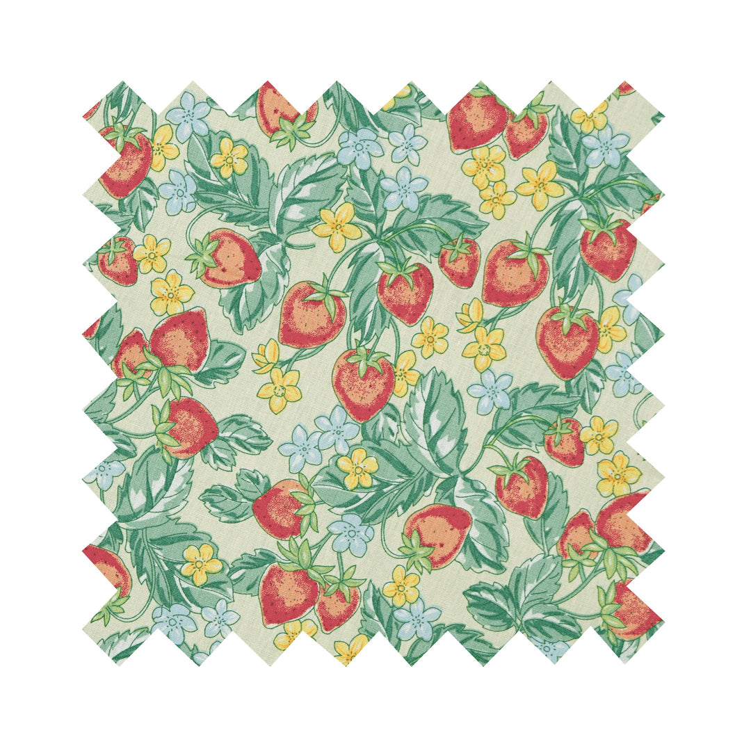 NEW Fabric in "Strawberry Swing" - By the Yard