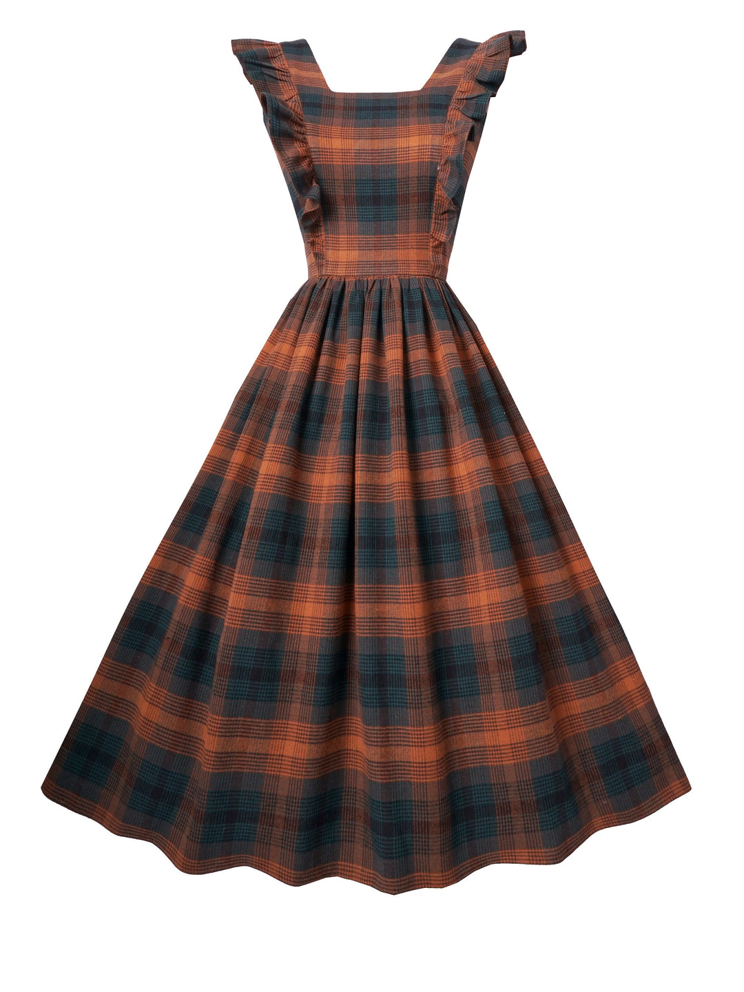 MTO - Lorraine Dress in "Hunters Plaid"