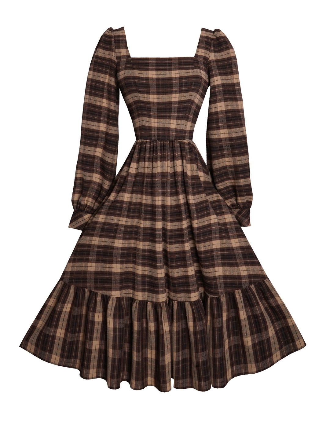 MTO - Mary Dress "Muholland Plaid"