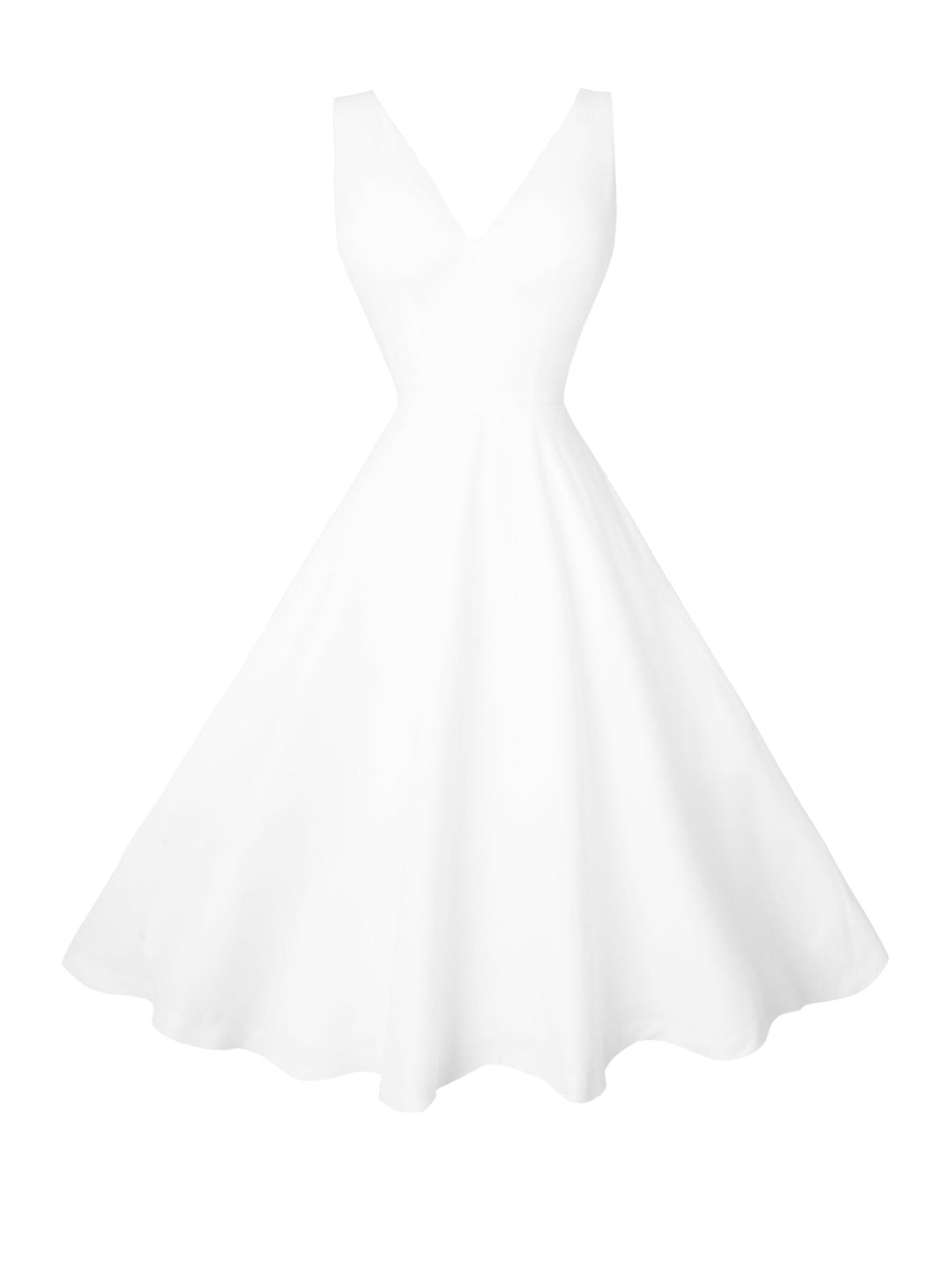 RTS - Size S - Diana Dress in White Cotton