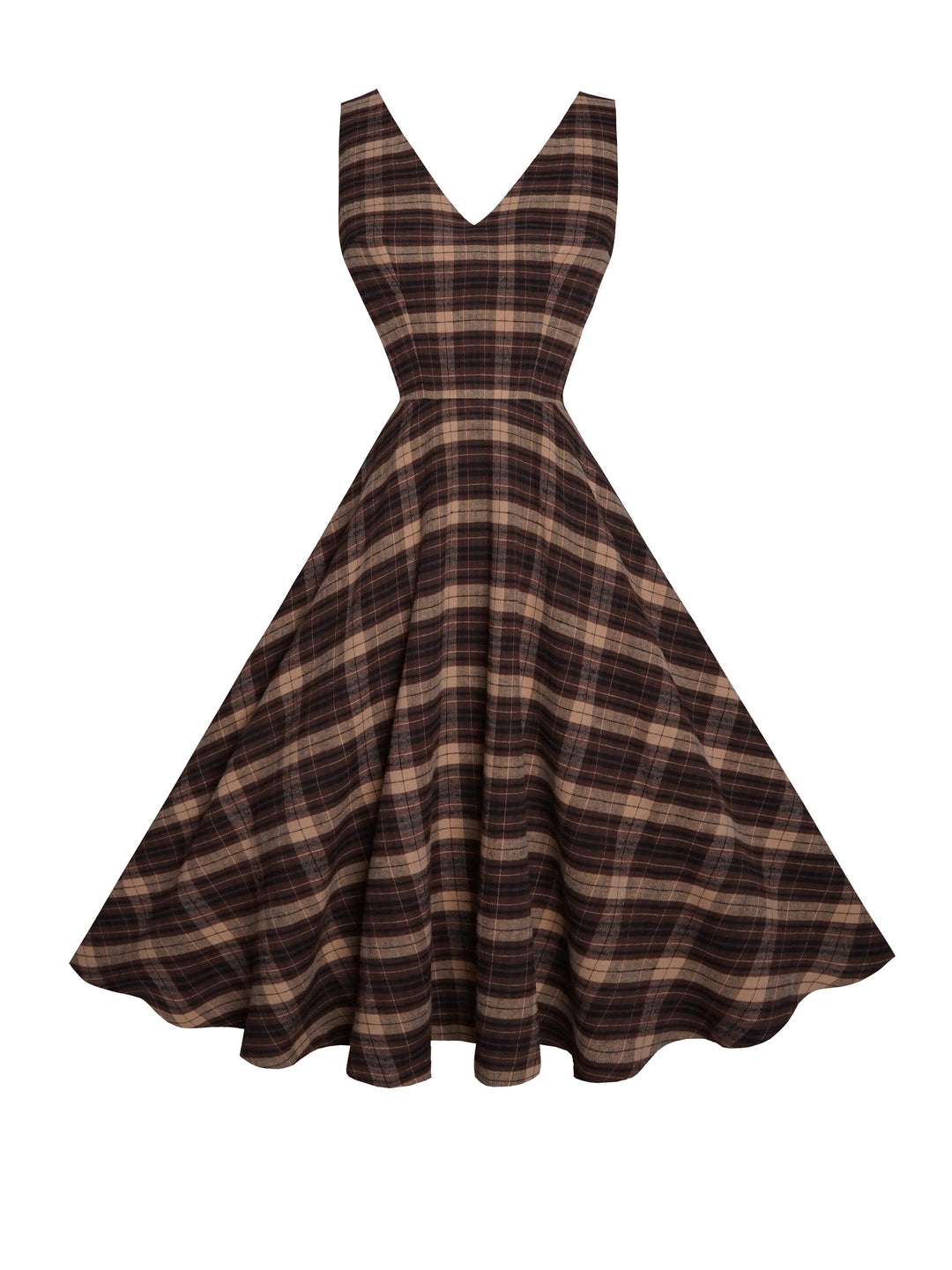 MTO - Diana Dress "Muholland Plaid"