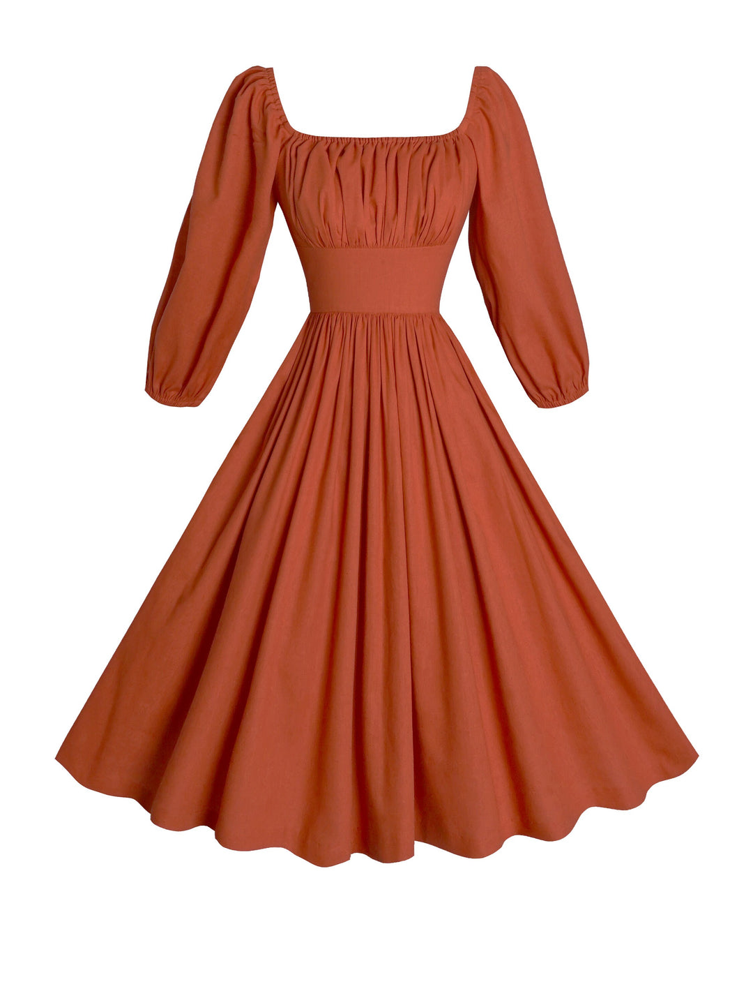 MTO - Sydney Dress in Redwood Linen