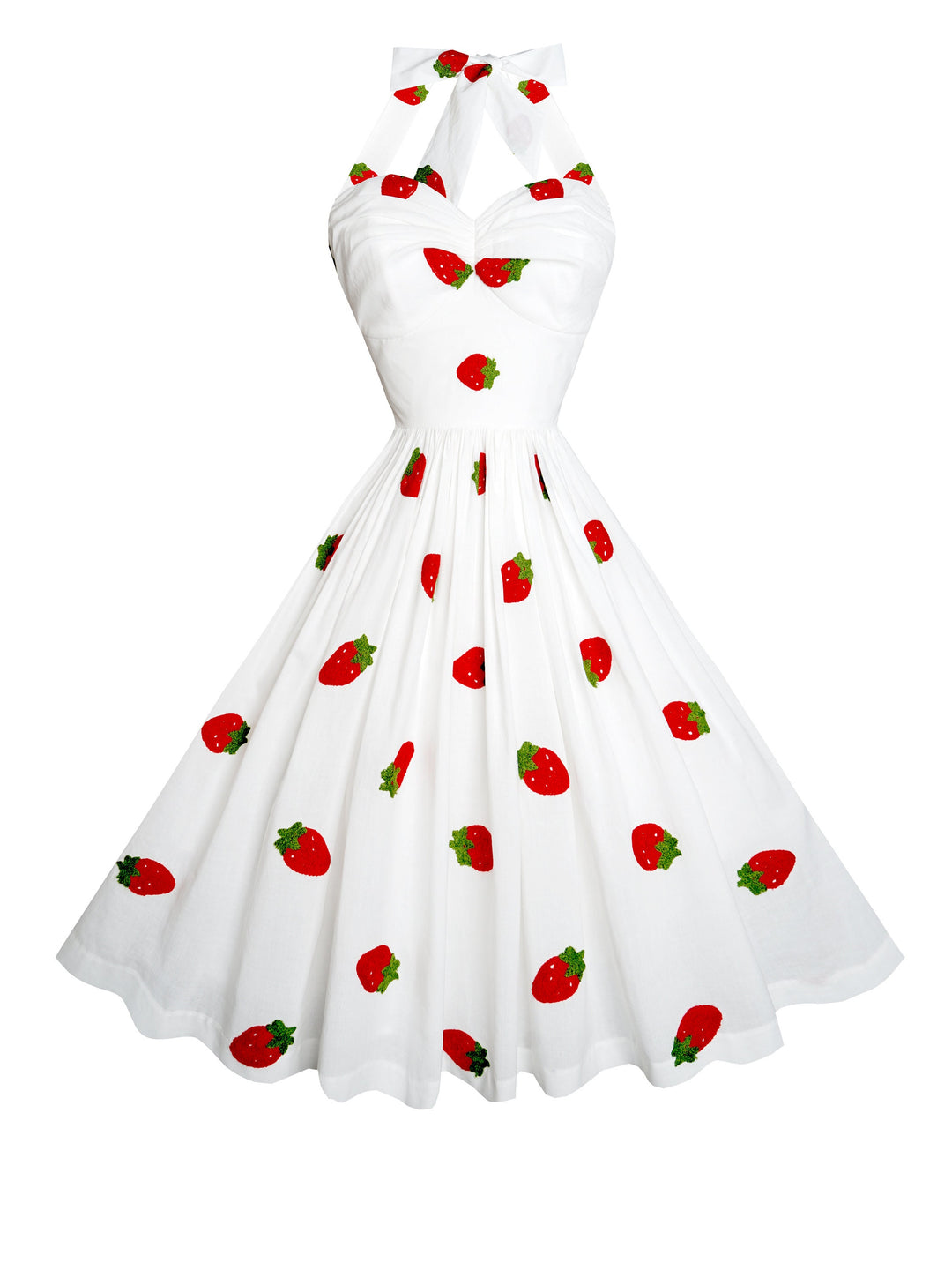 MTO - Mitzi Dress "Strawberry Delight"