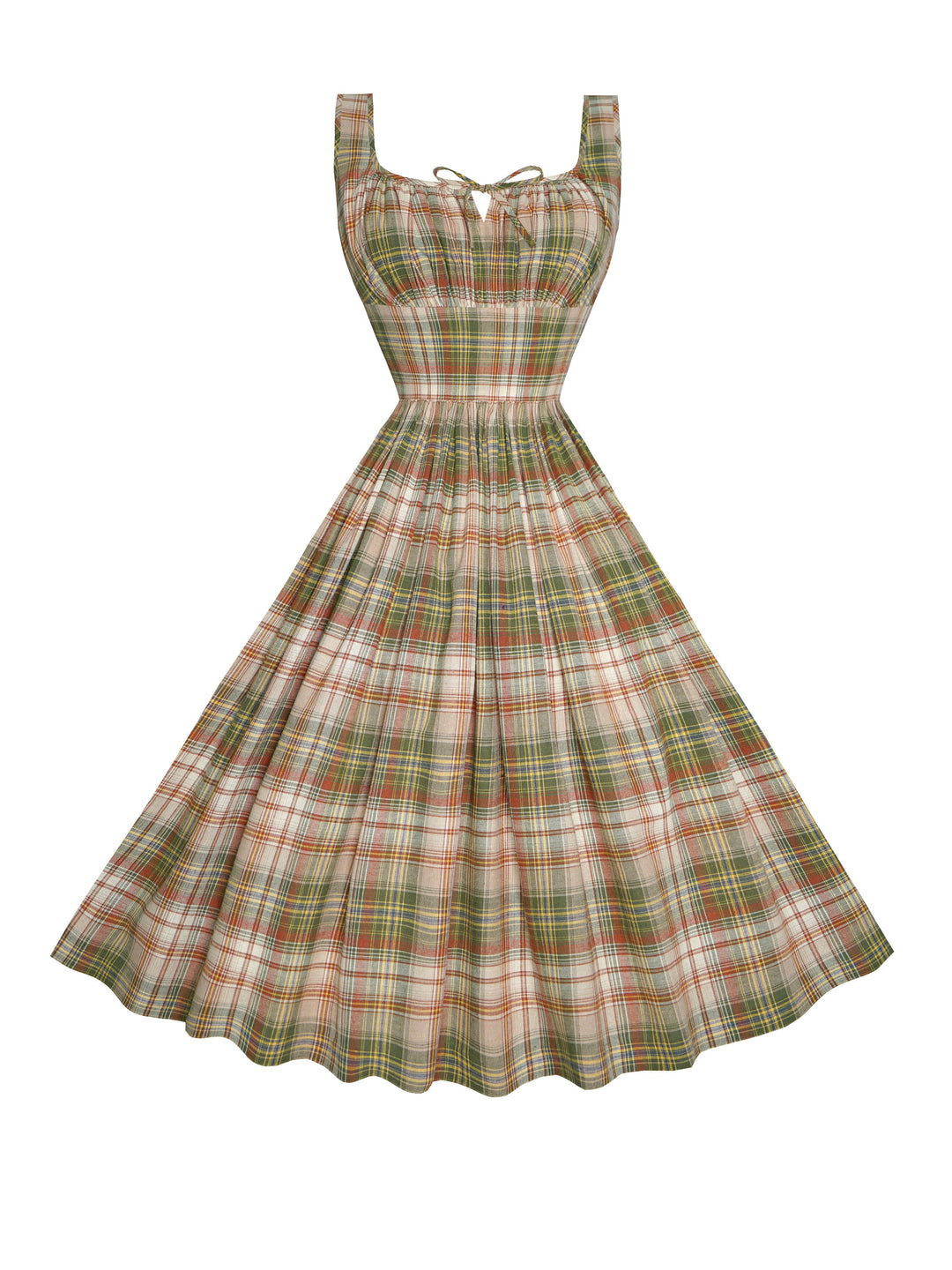 MTO - Michelle Dress in "Woodstock Plaid"