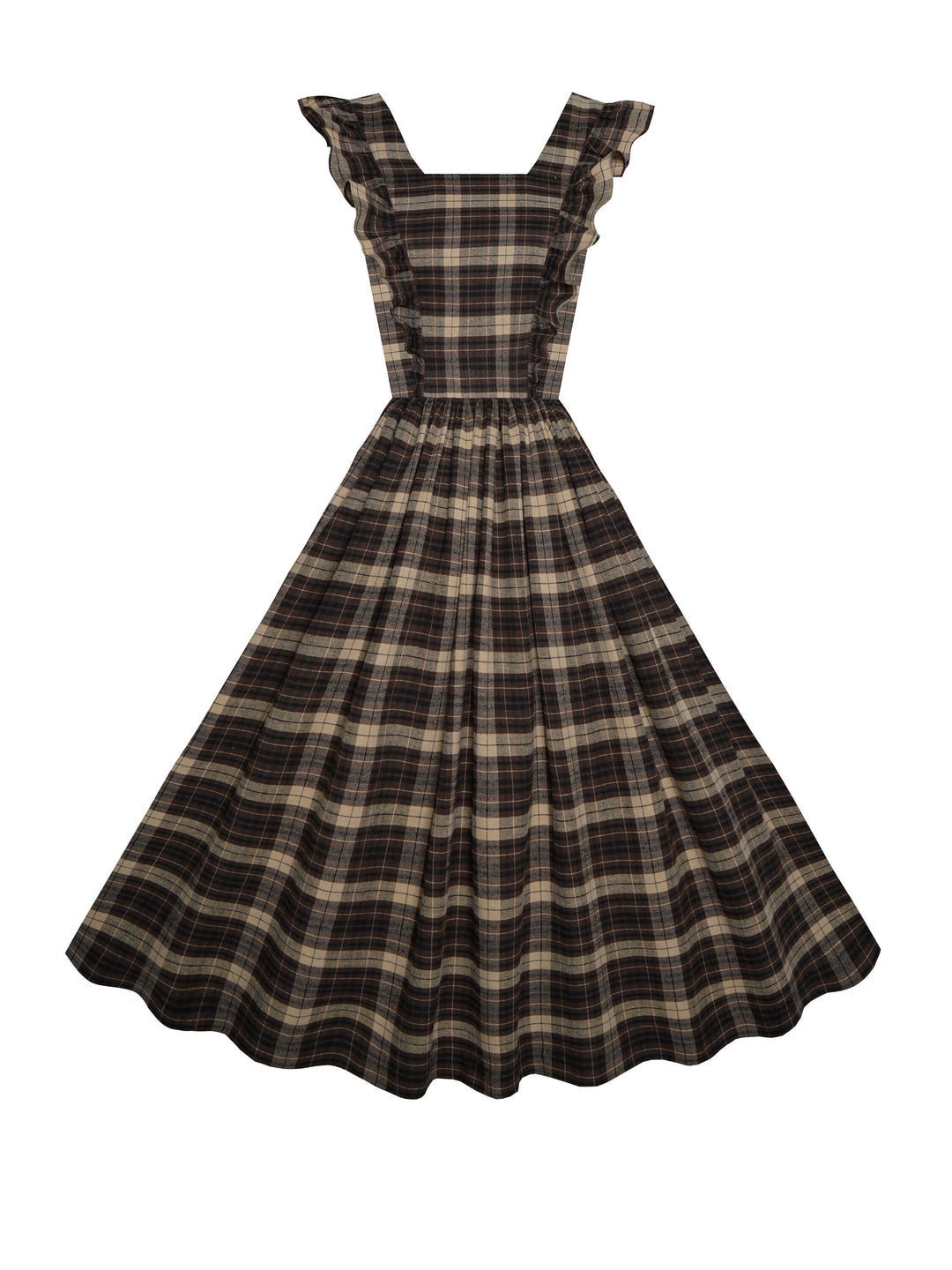 MTO - Lorraine Dress "Muholland Plaid"