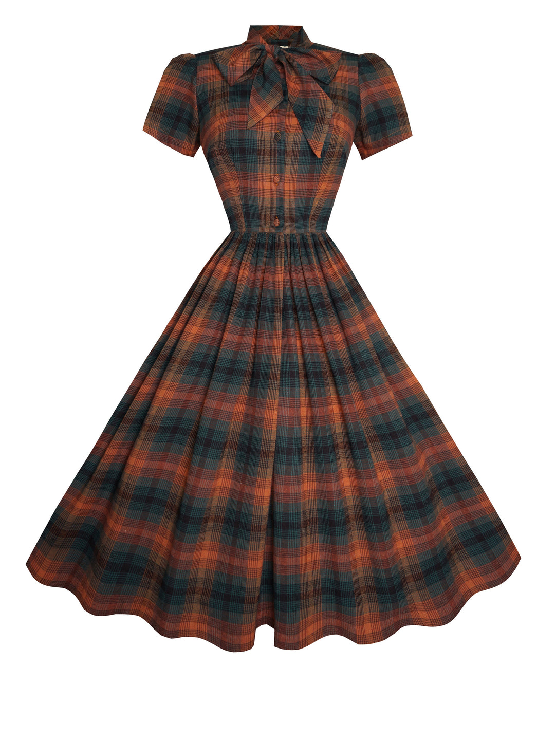 MTO - Bonnie Dress "Hunters Plaid"