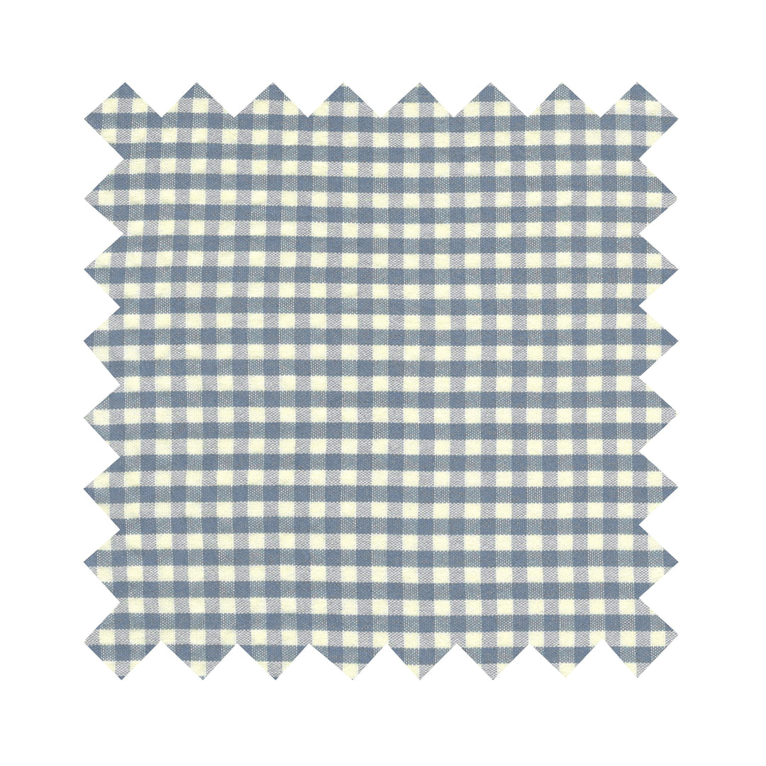 Fabric Grey Gingham - Medium Checks - By the Yard