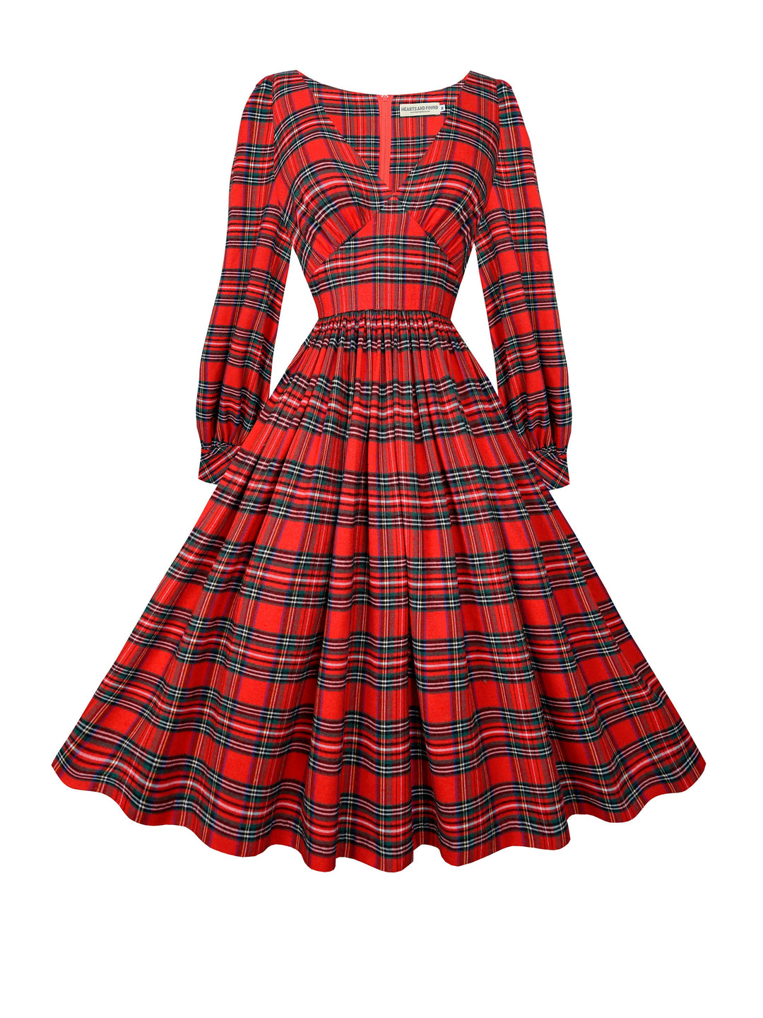 MTO - Harlow Dress in "Christmas Gone Plaid"